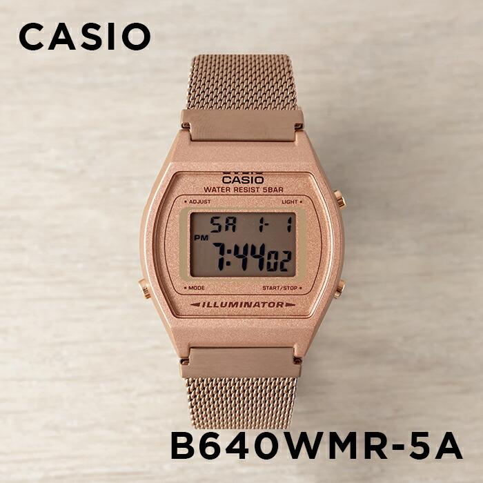 10年保証 日本未発売 CASIO STANDARD カシオ スタンダード B640WMR-5A 少し豊富な贈り物 腕時計 時計 ブランド キッズ メンズ 女の子 子供 レディース チープカシオ チプ 男の子 最大62％オフ！