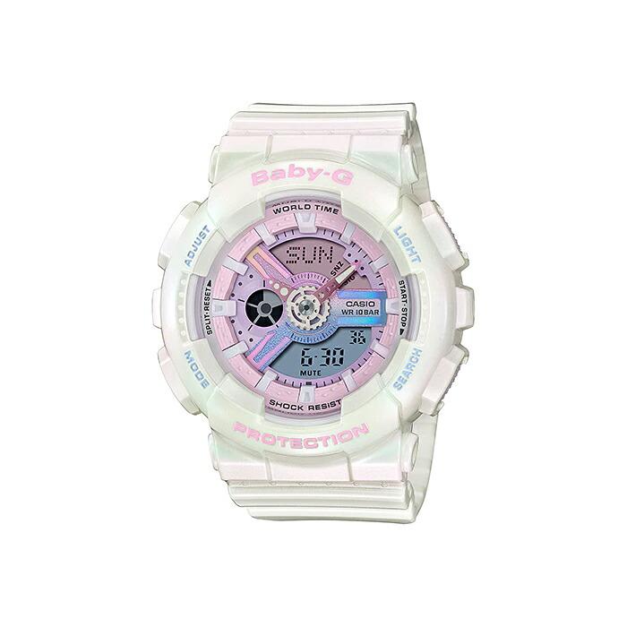 10年保証 日本未発売 Casio Baby G カシオ ベビーg Ba 110pl 7a1 腕時計 時計 ブランド レディース キッズ 子供 女の子 アナデジ 日付 カレンダー 防水 ホワイ Ba110pl 7a1 Time Lovers 通販 Yahoo ショッピング