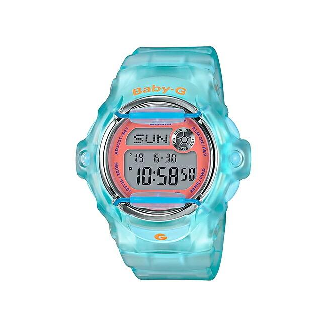 10年保証 Casio Baby G カシオ ベビーg Bg 169r 2c 腕時計 時計 ブランド レディース キッズ 子供 女の子 アナデジ 防水 スカイブルー 水色 オレンジ スケルト Bg169r 2c Time Lovers 通販 Yahoo ショッピング