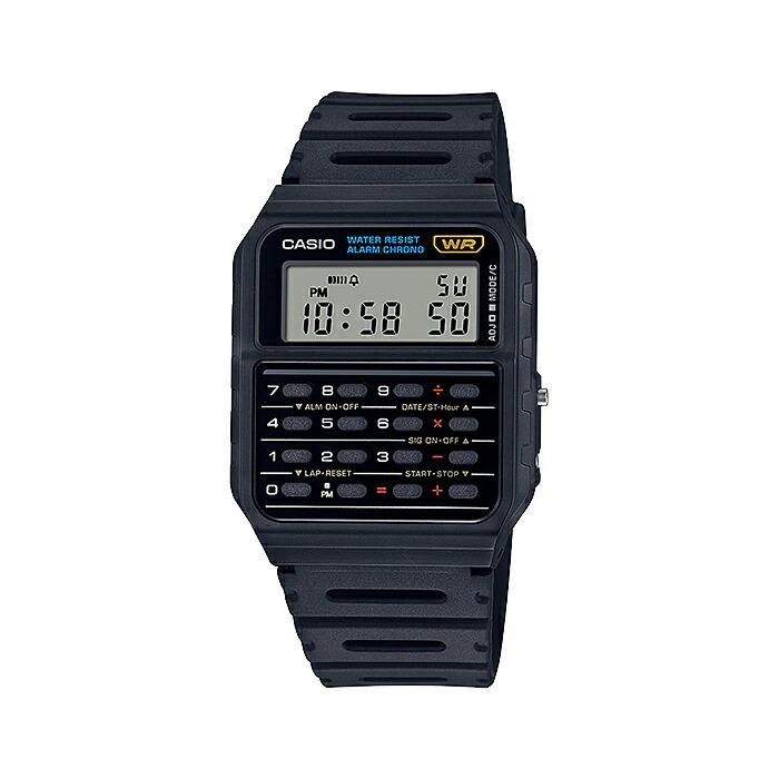 並行輸入品 10年保証 日本未発売 CASIO STANDARD カシオ スタンダード CA-53W-1Z 腕時計 時計 ブランド メンズレディース チープ チプカシ 日付 データバンク｜timelovers｜05