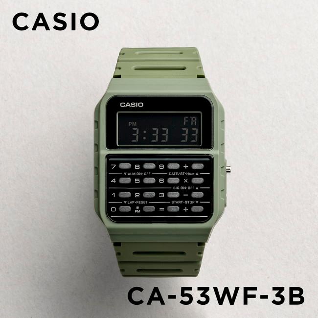 10年保証 Casio カシオ スタンダード Ca 53wf 3b 腕時計 メンズ レディース キッズ 子供 男の子 女の子 チープカシオ チプカシ デジタル 日付 データバンク カ Ca53wf 3b Time Lovers 通販 Yahoo ショッピング