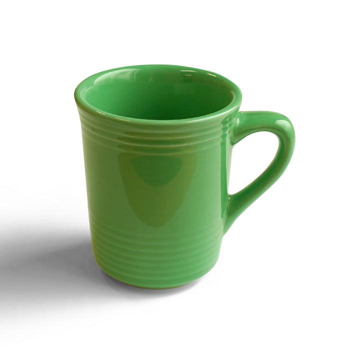 景徳鎮 手作り 磁器カップ コーヒーカップ 朝食用カップ 緑 TUXTON CONCENTRIX MUG 230ML タクストン コンセントリクス マグ