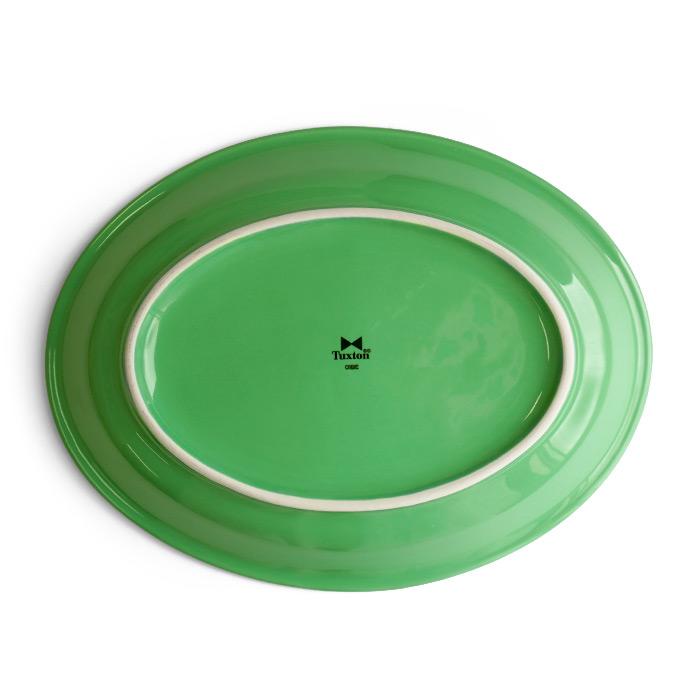 TUXTON CONCENTRIX OVAL PLATE タクストン コンセントリクス オーバル