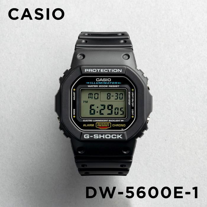 10年保証 CASIO G-SHOCK カシオ Gショック DW-5600E-1 腕時計 時計