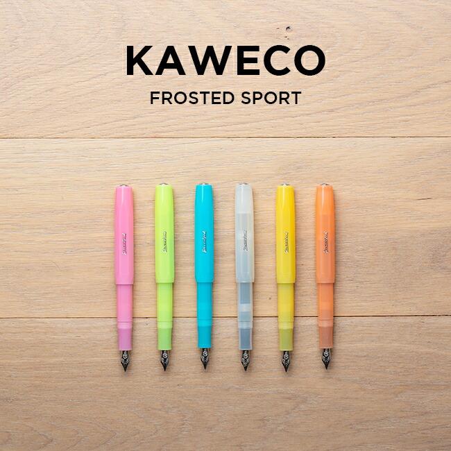 Kaweco Sport 万年筆 クリア FROSTED SPORT 並行輸入品 KAWECO SKYLINE FOUNTAIN PEN
