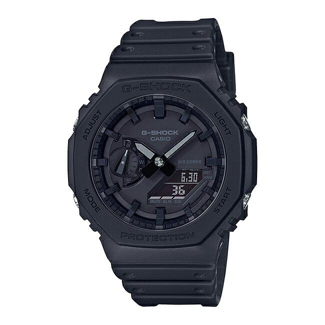 並行輸入品 10年保証 CASIO G-SHOCK カシオ Gショック GA-2100-1A1 腕時計 時計 ブランド メンズ キッズ 子供 男の子 アナデジ 日付 防水 カシオーク｜timelovers｜05