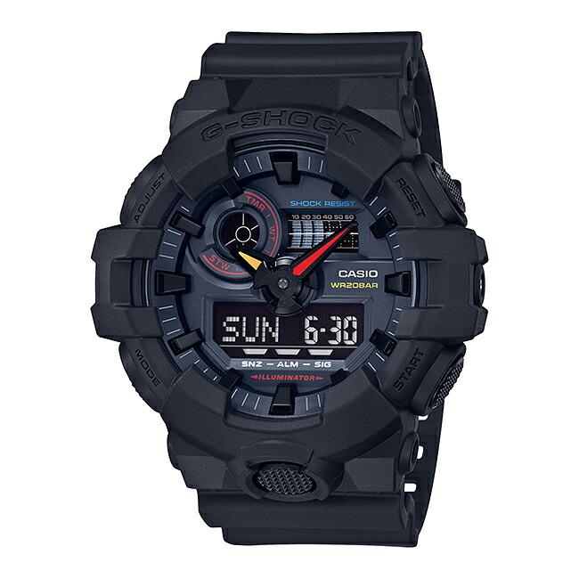 Casio G Shock カシオ Gショック Ga 700bmc 1ajf 腕時計 メンズ キッズ 子供 男の子 アナデジ 防水 ブラック 黒 Ga700bmc 1ajf Time Lovers 通販 Yahoo ショッピング