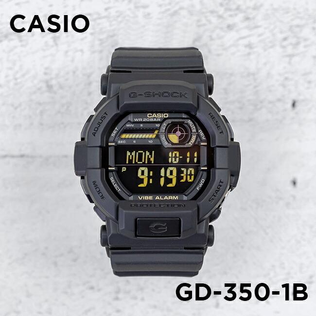 G-SHOCK GD-350シリーズ GD-350-1BJF腕時計ボックス付き G-Shock Classic Style GD-350-1ER Standard Digital Watch