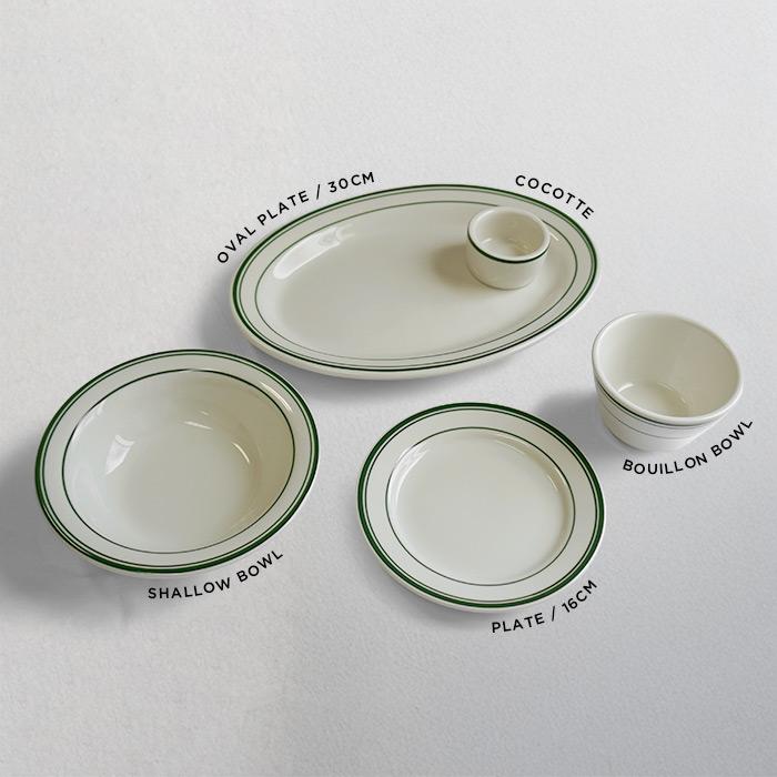 TUXTON GREEN BAY PLATE タクストン グリーンベイ プレート 皿 食器