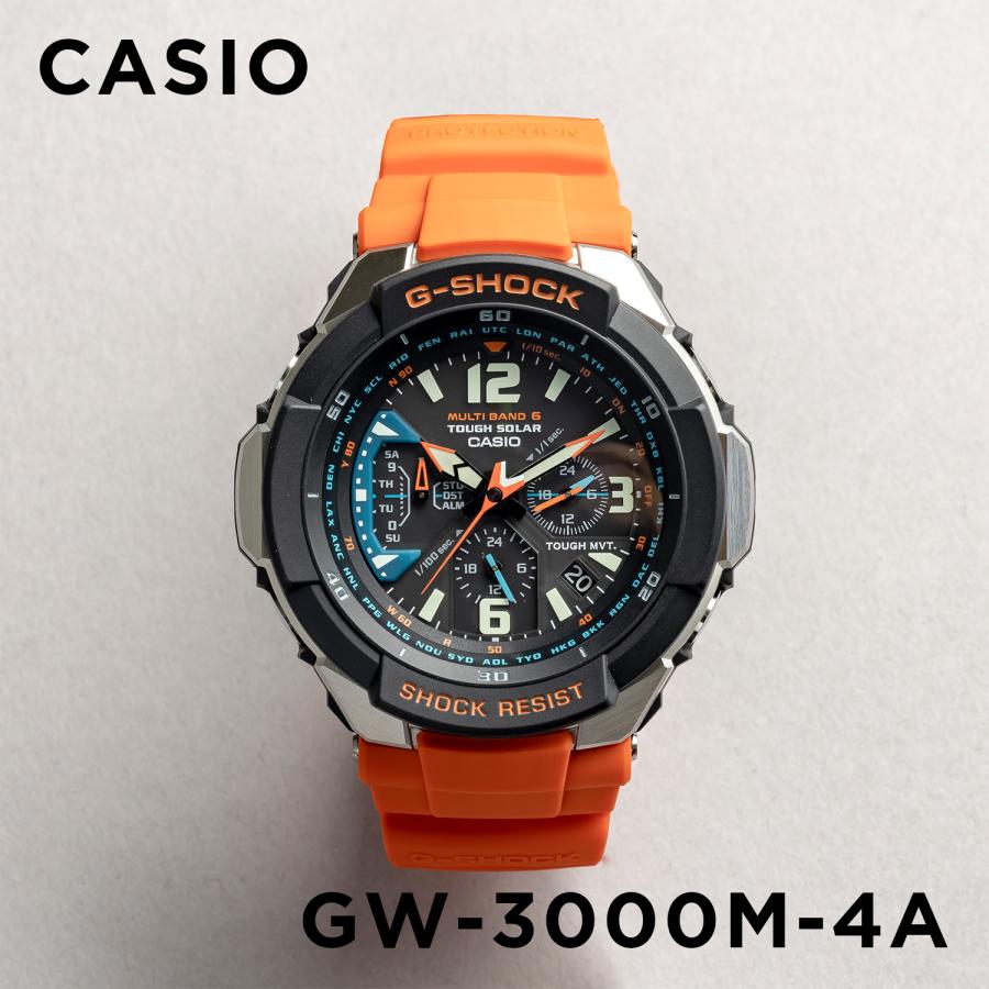 10年保証 Casio G Shock カシオ Gショック スカイコックピット Gw 3000m 4a 腕時計 時計 ブランド メンズ キッズ 子供 男の子 アナログ 電波 ソーラー ソーラ Gw3000m 4a Time Lovers 通販 Yahoo ショッピング