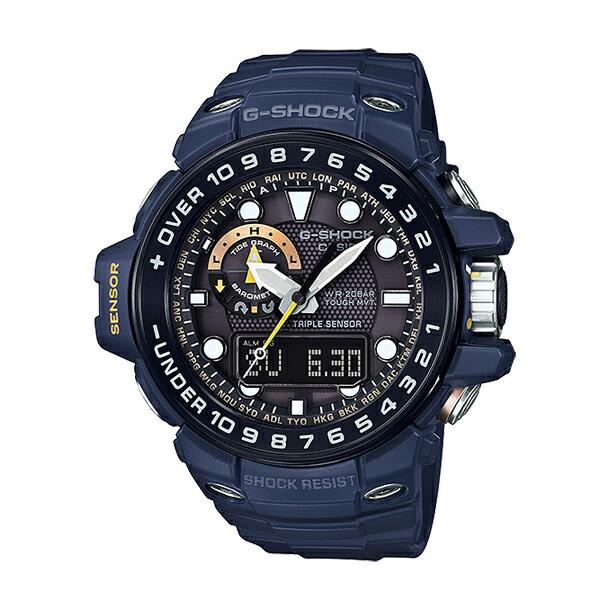 Casio G Shock カシオ Gショック ガルフマスター Gwn 1000nv 2ajf 腕時計 メンズ キッズ 子供 男の子 アナデジ 電波 ソーラー ソーラー電波時計 防水 ネイビー Gwn1000nv 2ajf Time Lovers 通販 Yahoo ショッピング