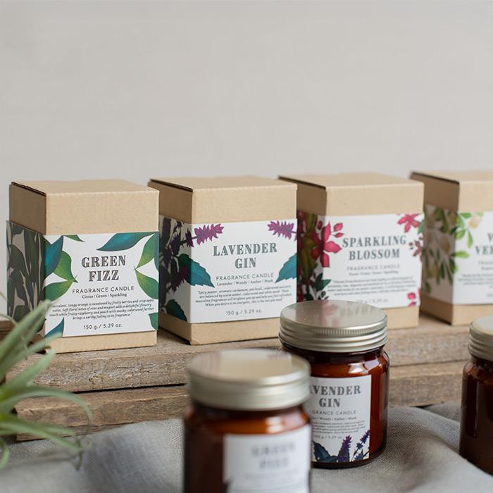 BOTANICAL BOTTLES CANDLE ボタニカルボトルズ キャンドル ブランド