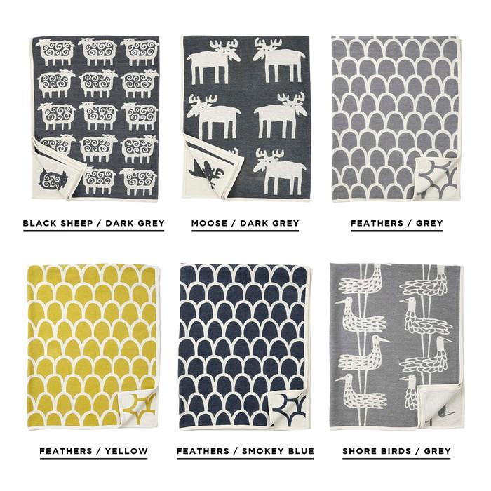 KLIPPAN 並行輸入品 日本未発売 CHENILLE COTTON SINGLE BLANKET