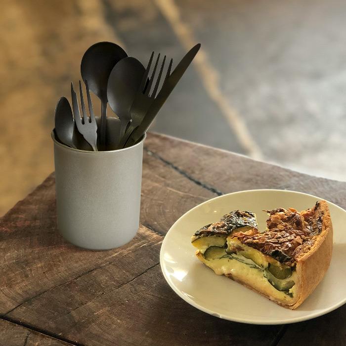 THE HARVEST KURO CUTLERY 4PC SET ハーベスト クロ カトラリー セット