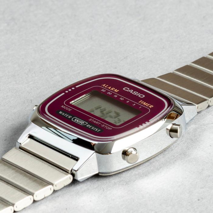 並行輸入品 10年保証 CASIO STANDARD カシオ スタンダード LA670WA-4 腕時計 時計 ブランド レディース チープカシオ チプカシ デジタル 日付｜timelovers｜02