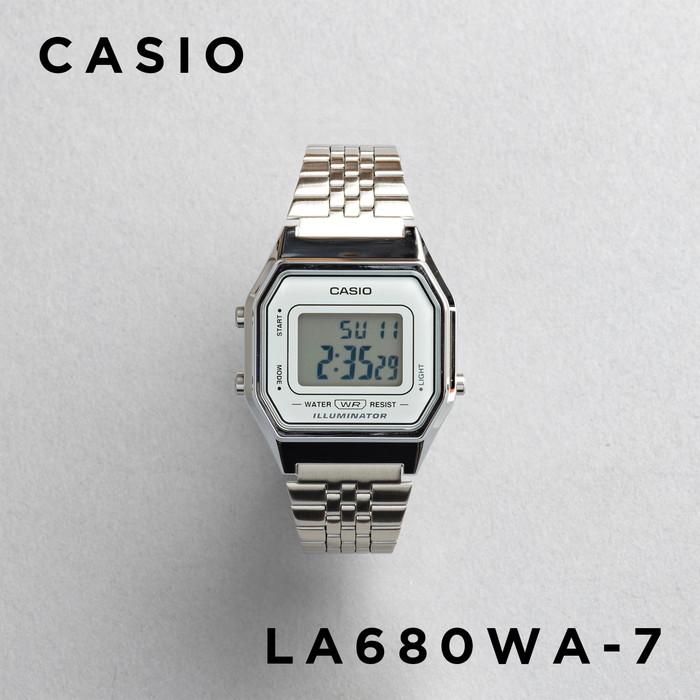 10年保証 日本未発売 Casio カシオ スタンダード レディース La680wa 7 腕時計 キッズ 子供 女の子 チープカシオ チプカシ デジタル 日付 シルバー 海外モデル La680wa 7 Time Lovers 通販 Yahoo ショッピング
