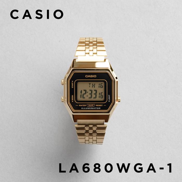 10年保証 日本未発売 Casio カシオ スタンダード レディース La680wga 1 腕時計 キッズ 子供 女の子 チープカシオ チプカシ デジタル 日付 ゴールド 金 ブラッ La680wga 1 Time Lovers 通販 Yahoo ショッピング