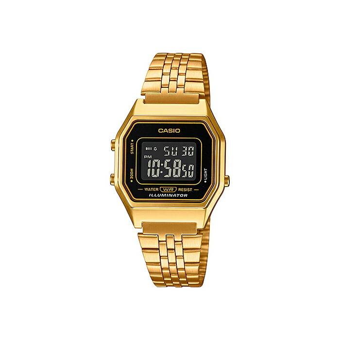 CASIO STANDARD カシオ LA680WGA-1B 腕時計 時計 ブランド レディース チープカシオ チプカシ デジタル 日付 日本未発売 ギフト プレゼントの画像