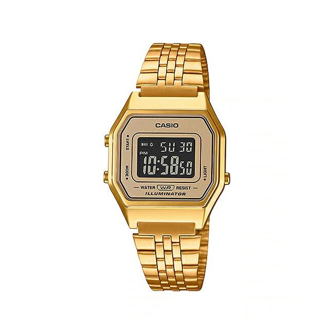 CASIO STANDARD カシオ LA680WGA-9B 腕時計 時計 ブランド レディース チープカシオ チプカシ デジタル 日付 日本未発売 ギフト プレゼントの画像