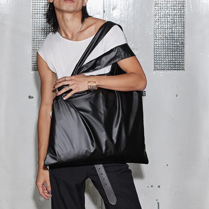 LOQI LOQI METALLIC BAG WITH MINI ZIP ローキー メタリック バッグ 鞄 