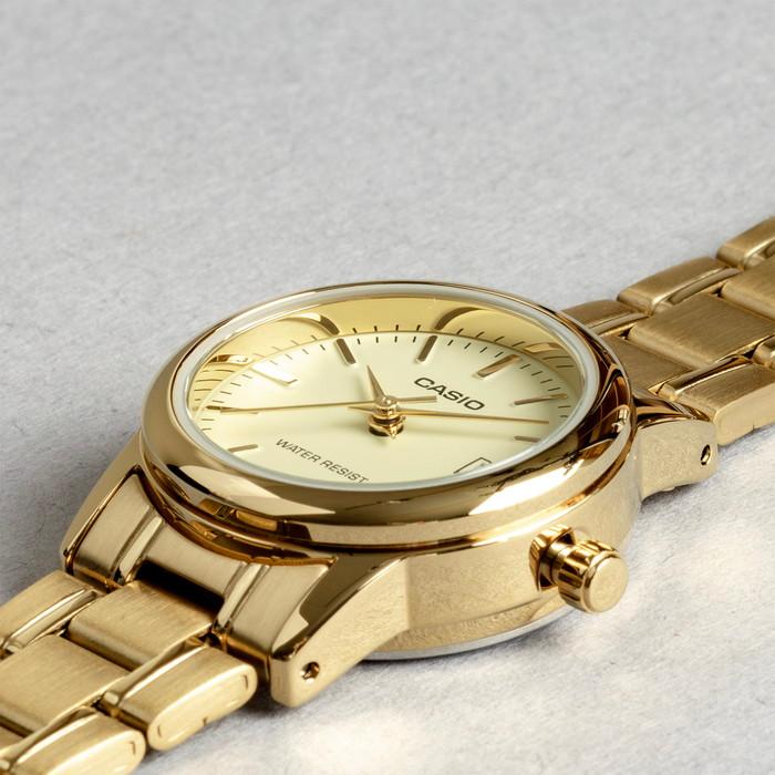 CASIO STANDARD WOMEN カシオ LTP-V002D 腕時計 時計 ブランド レディース チープカシオ チプカシ アナログ 日付 日本未発売 ギフト プレゼントの画像