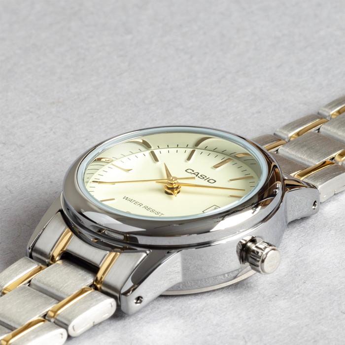 CASIO STANDARD WOMEN カシオ LTP-V002D 腕時計 時計 ブランド レディース チープカシオ チプカシ アナログ 日付 日本未発売 ギフト プレゼントの画像