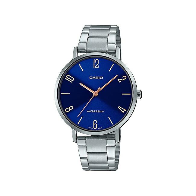 CASIO STANDARD カシオ LTP-VT01D-2B2 腕時計 時計 ブランド レディース チープカシオ チプカシ アナログ 日本未発売 ギフト プレゼントの画像