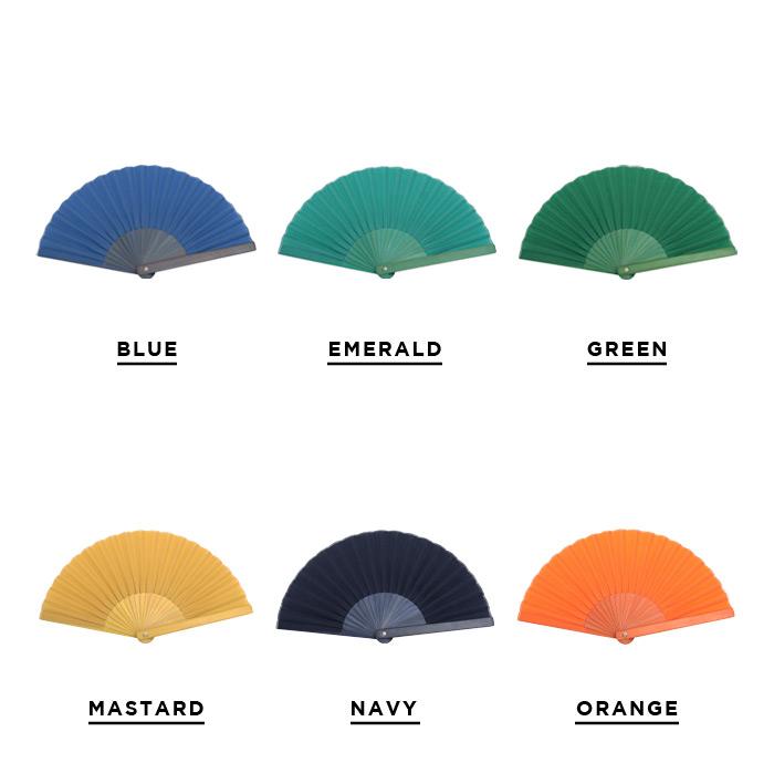 西川庄六商店 MINI ミニ 扇子 ブランド 無地 カラフル 袋付き 綿 竹 軽量 日本 お土産 雑貨 メンズ レディース 男女兼用 携帯 コンパクト カジュアル おしゃれ | 西川庄六商店 | 10
