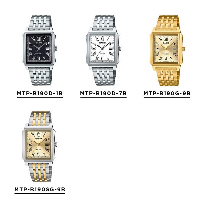 スタンダード（CASIO） CASIO STANDARD MEN カシオ MTP-B190D 腕時計