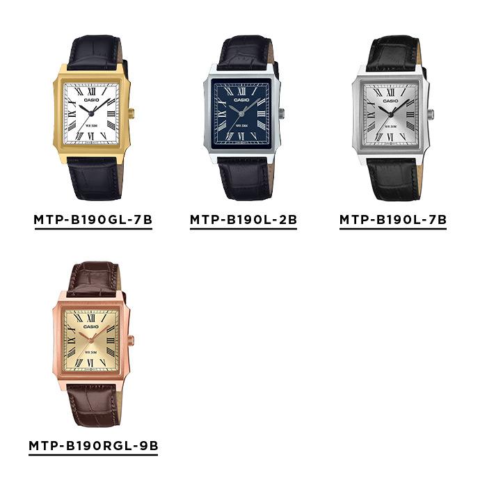スタンダード（CASIO） CASIO STANDARD MEN カシオ MTP-B190L 腕時計