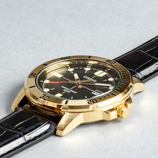 CASIO STANDARD カシオ MTP-VD01GL-1E 腕時計 時計 ブランド メンズ レディース チープカシオ チプカシ アナログ 日付 日本未発売 ギフト プレゼントの画像