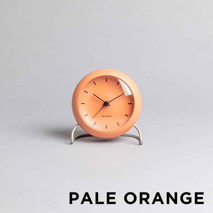 並行輸入品 訳あり 風防内ゴミあり ARNE JACOBSEN TABLE CLOCK CITY 