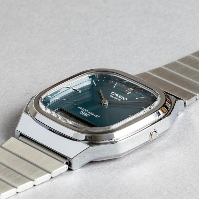 スタンダードアナデジ 訳あり 小キズあり CASIO STANDARD MEN カシオ