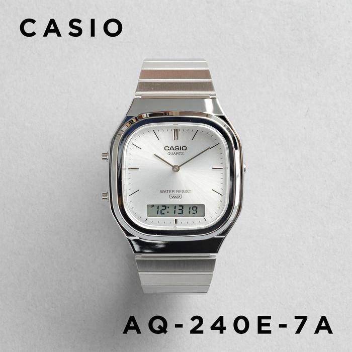 スタンダードアナデジ 訳あり 小キズあり CASIO STANDARD MEN カシオ