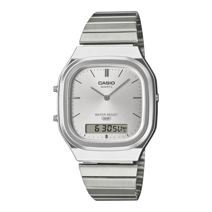 スタンダードアナデジ 訳あり 小キズあり CASIO STANDARD MEN カシオ