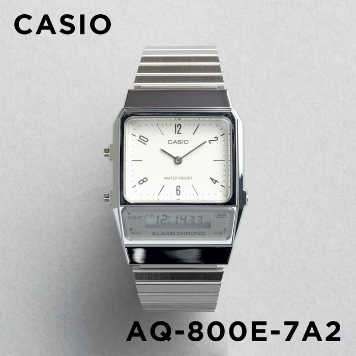 スタンダードアナデジ 訳あり CASIO STANDARD MENS カシオ AQ-800E-7A2