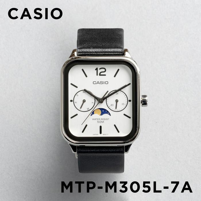 【新品・未使用】CASIO カシオ MTP-M305L-7A メンズ腕時計 CASIO カシオ MTP-M305L-7AV スタンダード チプカシ ムーン