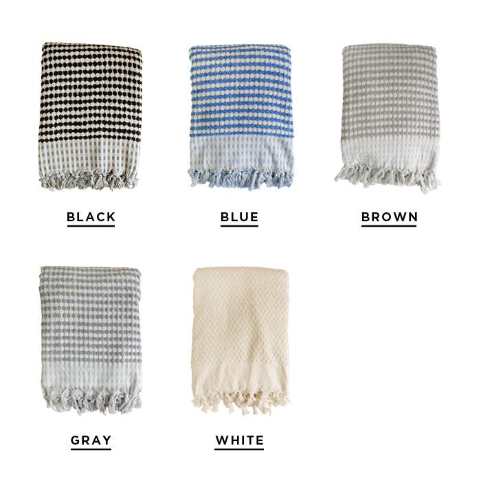 THINGS POMPOM TOWEL BLANKET ポンポン タオル ブランケット PMSQ-20