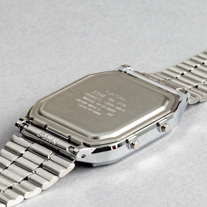 CASIO STANDARD MEN カシオ AQ-230A 腕時計 時計 ブランド メンズ レディース チープカシオ チプカシ アナデジ 日付 角型 ギフト プレゼントの画像
