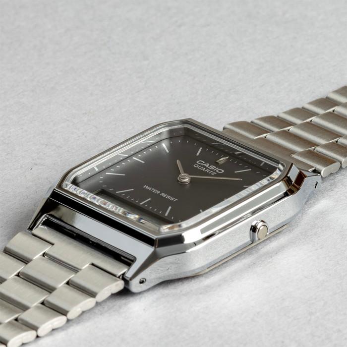 CASIO STANDARD MEN カシオ AQ-230A 腕時計 時計 ブランド メンズ レディース チープカシオ チプカシ アナデジ 日付 角型 ギフト プレゼントの画像