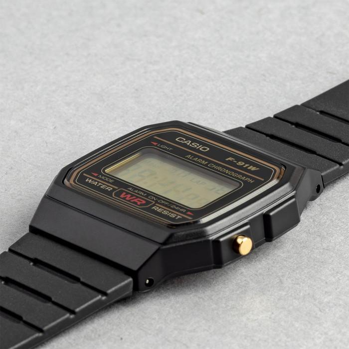 CASIO STANDARD MEN カシオ F-91W 腕時計 時計 ブランド メンズ レディース 男の子 女の子 男子 女子 チープカシオ チプカシ デジタル 日付 ギフト プレゼント | スタンダード デジタル | 09