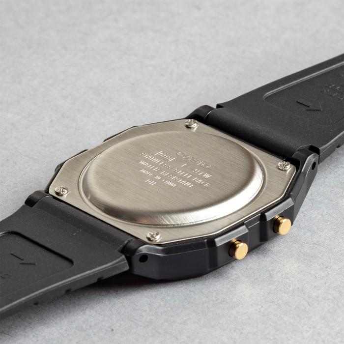 CASIO STANDARD MEN カシオ F-91W 腕時計 時計 ブランド メンズ レディース 男の子 女の子 男子 女子 チープカシオ チプカシ デジタル 日付 ギフト プレゼント | スタンダード デジタル | 10