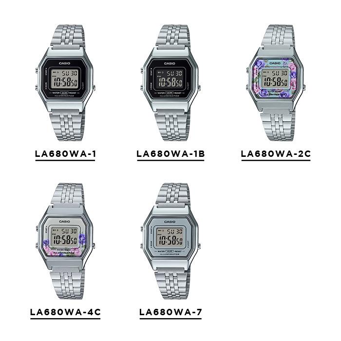 スタンダード デジタル CASIO STANDARD WOMEN カシオ LA680WA 腕時計