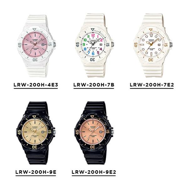 並行輸入品 10年保証 日本未発売 CASIO STANDARD LADYS カシオ スタンダード LRW-200H 腕時計 時計 ブランド レディース チープ チプカシ アナログ 日付 防水｜timelovers｜21