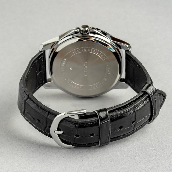 CASIO STANDARD MEN カシオ MTP-V004L 腕時計 時計 ブランド メンズ レディース チープカシオ チプカシ アナログ レザー 日本未発売 ギフト プレゼント | スタンダード（CASIO） | 21
