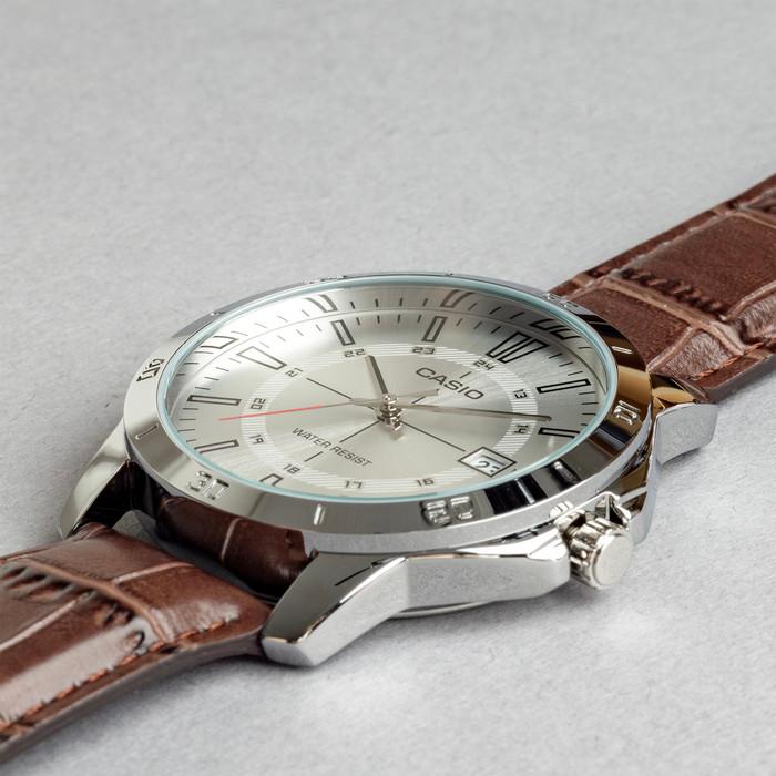 CASIO STANDARD MEN カシオ MTP-V004L 腕時計 時計 ブランド メンズ レディース チープカシオ チプカシ アナログ レザー 日本未発売 ギフト プレゼント | スタンダード（CASIO） | 22