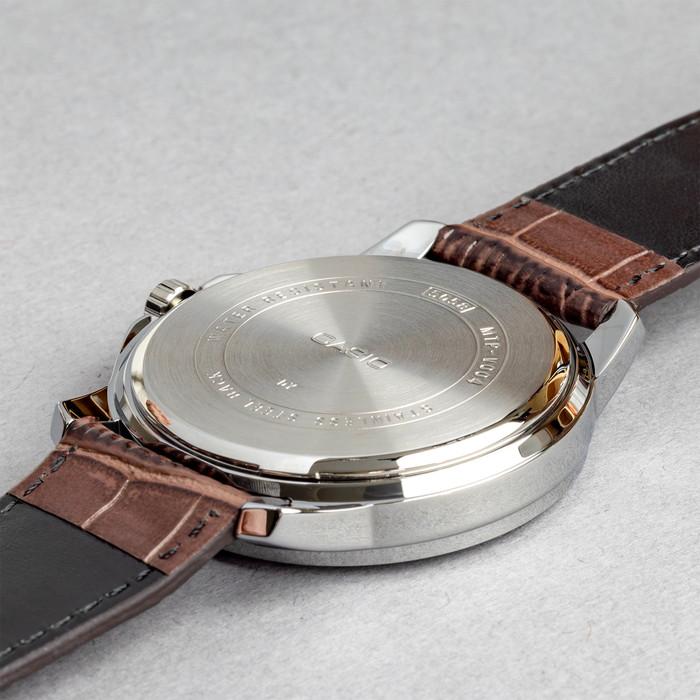 CASIO STANDARD MEN カシオ MTP-V004L 腕時計 時計 ブランド メンズ レディース チープカシオ チプカシ アナログ レザー 日本未発売 ギフト プレゼント | スタンダード（CASIO） | 23