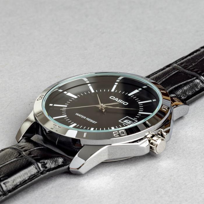 CASIO STANDARD MEN カシオ MTP-V004L 腕時計 時計 ブランド メンズ レディース チープカシオ チプカシ アナログ レザー 日本未発売 ギフト プレゼント | スタンダード（CASIO） | 08