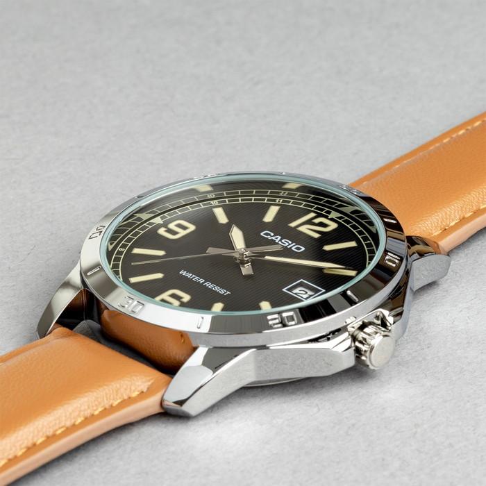 CASIO STANDARD MEN カシオ MTP-V004L 腕時計 時計 ブランド メンズ レディース チープカシオ チプカシ アナログ レザー 日本未発売 ギフト プレゼント | スタンダード（CASIO） | 10