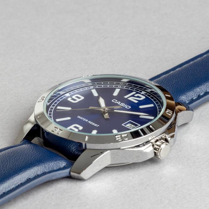 CASIO STANDARD MEN カシオ MTP-V004L 腕時計 時計 ブランド メンズ レディース チープカシオ チプカシ アナログ レザー 日本未発売 ギフト プレゼント | スタンダード（CASIO） | 16